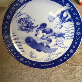 【ネット決済】ウォルトディズニーミッキーマウス絵皿1999