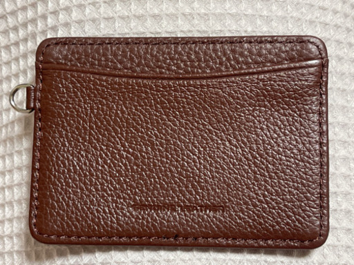【革製品】革小物専門店の美しいパスケース(未使用)