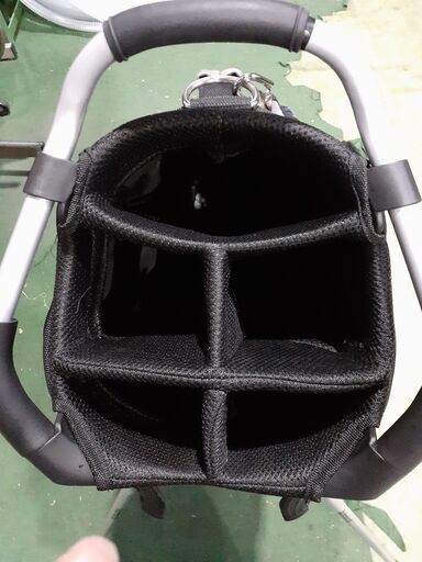 キャディーバックADMIRAL Admiral キャディバッグ ブラック/シルバー