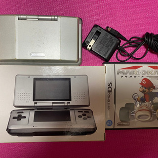 【引き渡し先決まりました】NintendoDS初代本体とマリオカ...