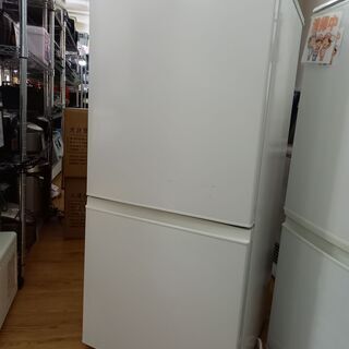 G4491　１年保証付き　動作良好　カード利用可能　冷蔵庫　AQUA　AQR-16G　2018年製　157L　ファン冷式　送料A　キッチン家電　プラクラ南9条店　札幌