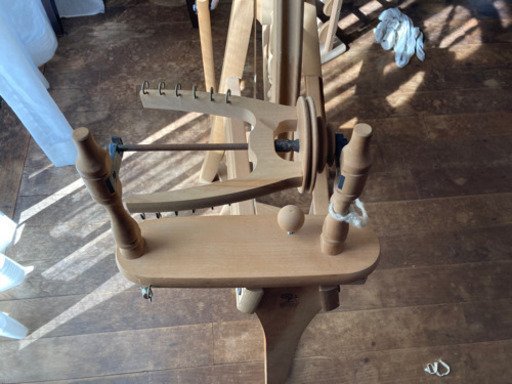 アシュフォードAshford手つむぎ機、カーダー、糸巻き