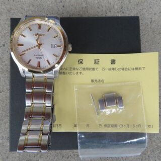 【ネット決済・配送可】セイコー腕時計（超美品）