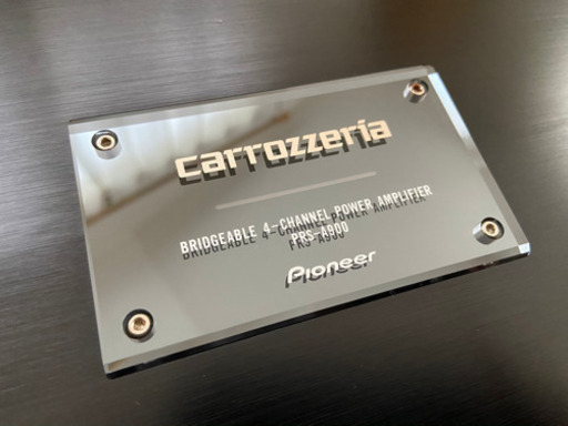 美品 カロッツェリア パワーアンプ PRS-A900 carrozzeria 4ch 定価13万