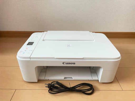 Canonプリンター美品(使用1年未満) インク付