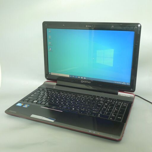 1台限定 送料無料 新品SSD搭載 レッド色 ノートパソコン 中古良品 Windows10 15.6型 東芝 V65/87M Core i5 4GB Blu-ray 無線 LibreOffice済