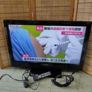 Chromecast付き 32インチ TOSHIBA REGZA...