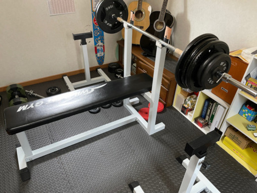 取引中 ベンチプレスセット 120kg おまけ付き 【公式通販】