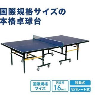 【ネット決済】国際規格サイズ　卓球台