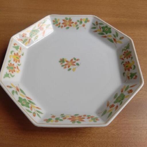 たち吉 八角皿 ５枚 美品