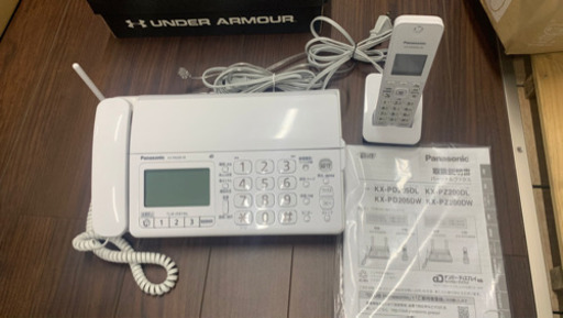 電話　FAX 子機１台付き！　パナソニック