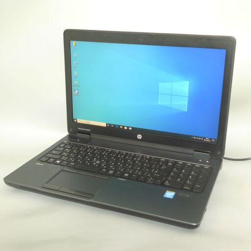 1台限定 送料無料 新品SSD搭載 高性能 ノートパソコン 中古良品 Win10 15.6型 HP ZBook 15 第4世代Core i7 4コア 8GB DVDRW 無線LAN Office