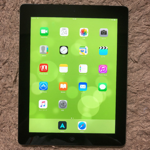 APPLE iPad 64GB 2012 BLACK  モデル ＭＤ３６８Ｊ／Ａ