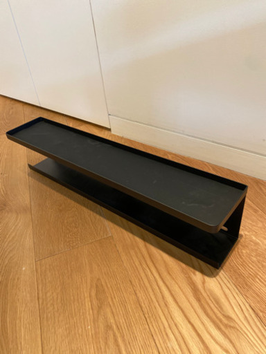 山崎実業 Yamazaki テレビ裏収納ラック ブラック 約w57 D11 H12 5cm スマート テレビ裏 ルーター収納 収納棚 44 すける 平沼橋の家電の中古あげます 譲ります ジモティーで不用品の処分