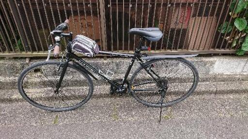 クロスバイク COMFORT SPORTS CRT700C 黒