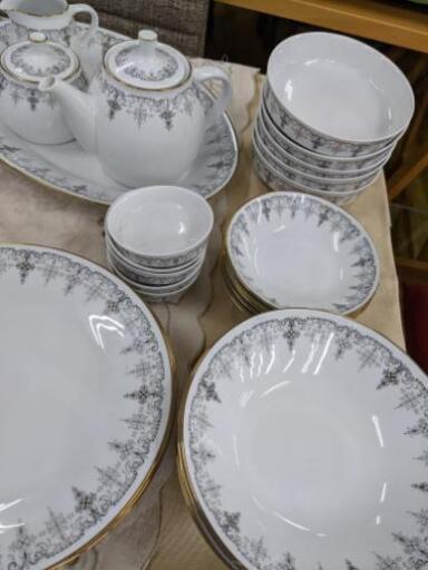 ★大特価!! Noritake ノリタケ シルバーゲート豪華34点セット ☆大特価!! Noritake ノリタケ シルバーゲート豪華34点セット