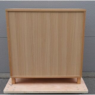 MUJI 無印良品 ミドルチェスト 4段ワイド タモ材【YY0517-2】 MUJI 無印良品 ミドルチェスト 4段ワイド タモ材【YY0517-2】