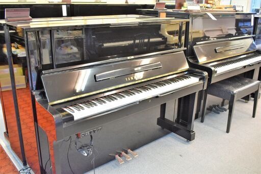 ヤマハ中古アップライトピアノ　YUS消音ユニット付き（1981年製造）