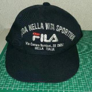 ◆FILA 帽子 ﾌﾘｰｻｲｽﾞ フィラ (難あり)
