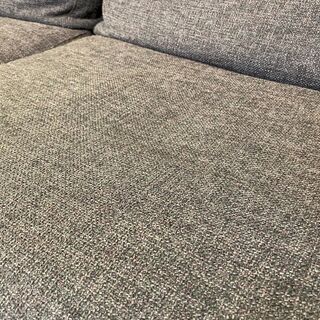 ソファ アレッダ ソファ 濃グレー 2シーター 二人掛けソファ サイド 