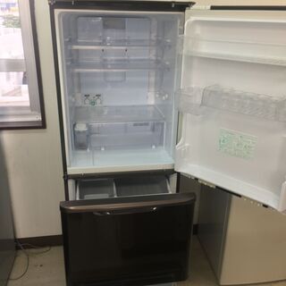シャープ350L両開き 冷蔵庫 自動製氷機 2013年製 プラズマクラスター