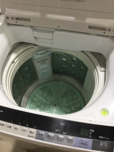 洗濯機 日立 ビートウォッシュ 8.0kg 2017年製 BW-V80AE4