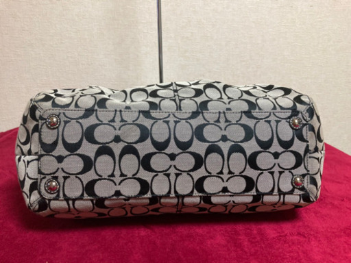 5MKO376  COACH トートバッグ 大きめ 大容量 黒