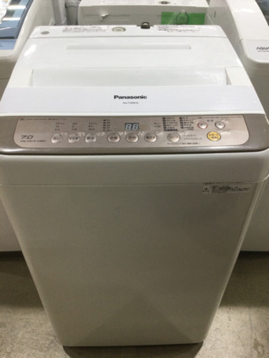 洗濯機 パナソニック 7.0kg 2017年製 NA-F70PB10