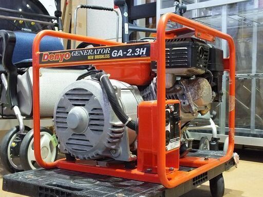 苫小牧バナナ】デンヨー/Denyo 発電機 4サイクルホンダ製エンジン 50Hz  
