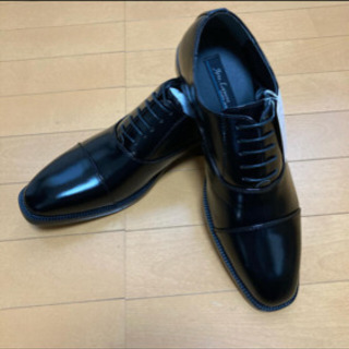 【新品・未使用品】革靴(ブラック) 25.0cm