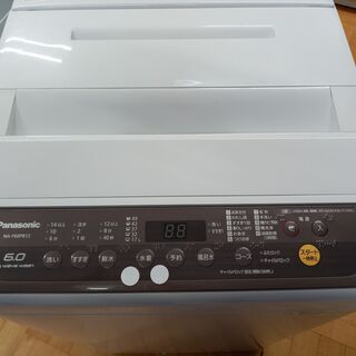G4496 1年保証有り カード利用可能 洗濯機 Panasonic NA-F60PB12 6㎏ 2019