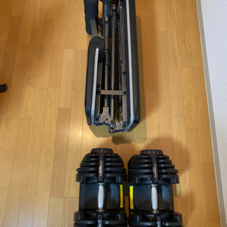 アタッチメントダンベル＋トレーニングベンチ