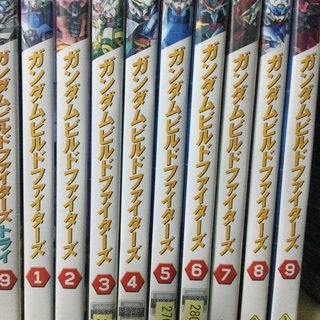 ガンダムビルドファイターズ　 DVD 全9巻+トライ　全9巻 アニメ ガンダムビルドファイターズ DVD 全9巻+トライ 全9巻 アニメ ガンダム