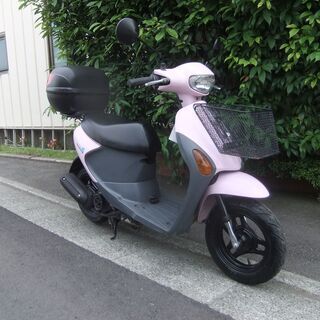 スズキ レッツ4 中古実動美車 バッテリーフル充電済み 前後新品タイヤ交換済み フロントカゴ&リアBOX付き ナンバー登録書類有 − 神奈川県