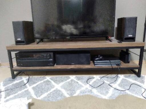 【お渡しする方決まりました】アイアンテレビボード150cm