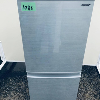 ✨2019年製✨1083番シャープ✨ノンフロン冷凍冷蔵庫✨SJ-D14E-S‼️