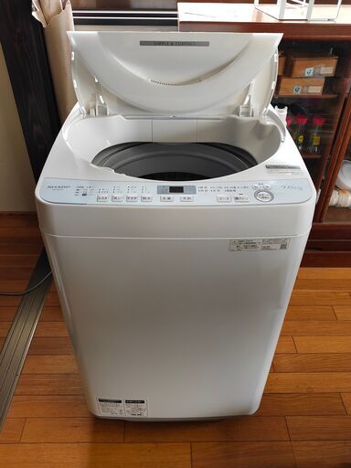 SHARP シャープ 洗濯機 7.0kg ES-GE7D ホワイト 2020年製