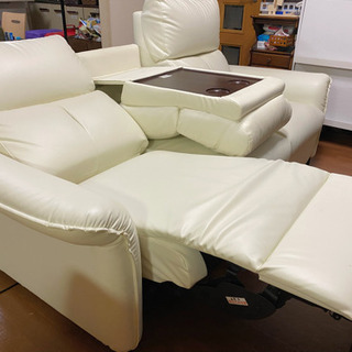 ニトリ 電動リクライニングソファー 3人用【仙台 直接引取のみ】