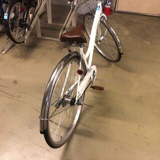 自転車　シティサイクル　ギヤ付き　転倒なし　錆びなし