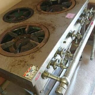 マルゼン ガスコンロ 3口 中古