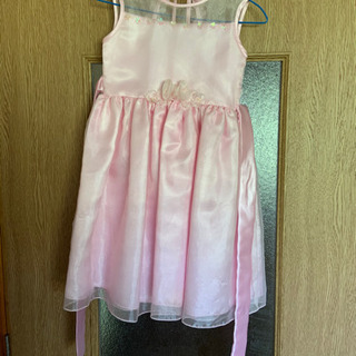【ネット決済・配送可】薄いピンクのドレス