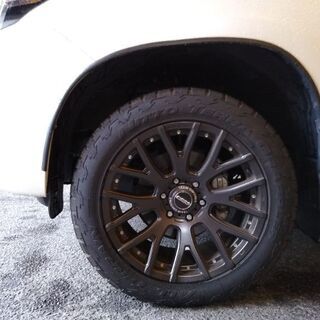 プラド レイズ デイトナ F8 Gain ホイール、タイヤセット