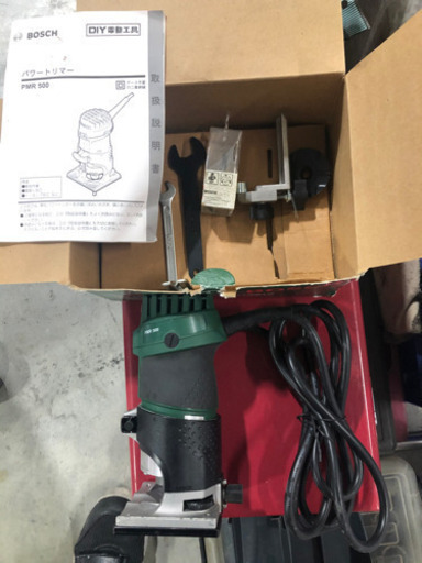 未使用品　BOSCH パワートリマー　PMR500  DIY等に！