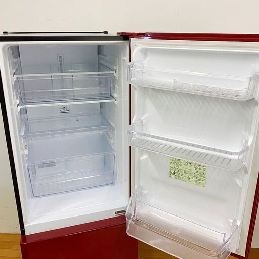 シャープ SHARP 270L 2ドア冷蔵庫 SJ-PD27X-R 2013年製 /SL1 - 冷蔵庫 