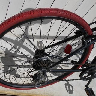 ファイヤー クロスバイク 26インチ 6段変速 バッテリーライト付き