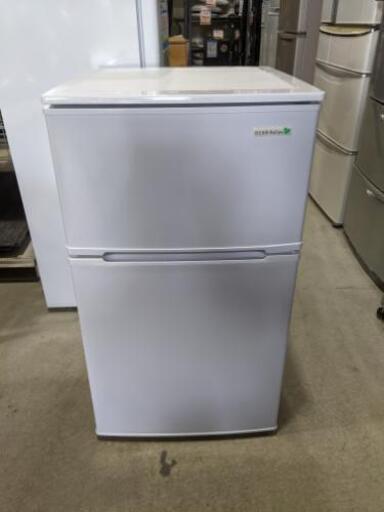メーカー直送】 YAMADA 90L 2ドア冷凍冷蔵庫 YRZ-C09B1 2017年製 ...