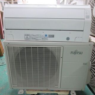 K02304　富士通　中古エアコン　主に10畳用　冷2.8kw／暖3.6kw