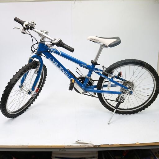 R634) LOUIS GARNEAU ルイガノ LGSJ22 22インチ 右6段 左3段 18段ギア 270mm 6061 ALUMINUM 子供用 自転車 【防犯登録解除済み】