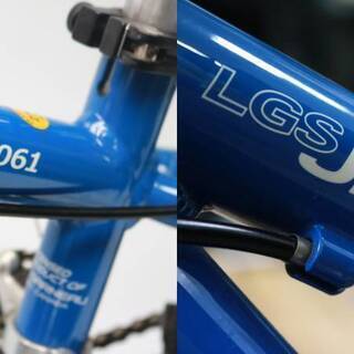 R634) LOUIS GARNEAU ルイガノ LGSJ22 22インチ 右6段 左3段 18段ギア