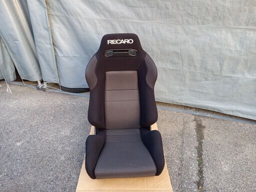 中古】RECARO セミバケットシート2脚セット SR-3 ルマンカラー 